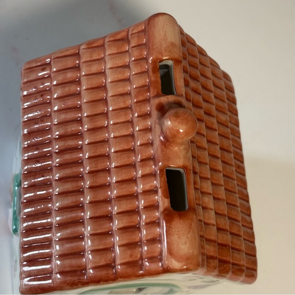 Pfaltzgraff Grape & Vine Cottage House Candle Holder Votive LIKE NEW - Picture 5 of 9